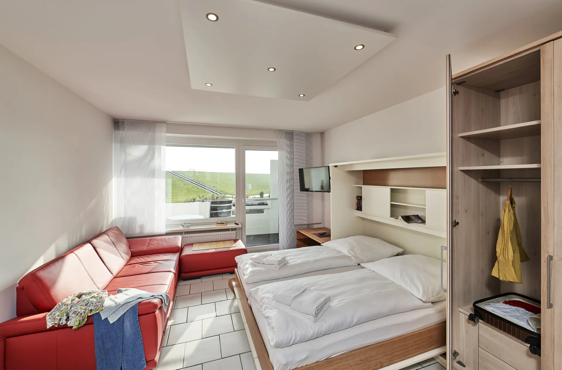 Moderne Ferienwohnung direkt hinter dem Deich an der Nordsee in Cuxhaven
